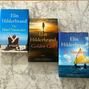 Trio of Hardcover Elin Hilderbrand Novels